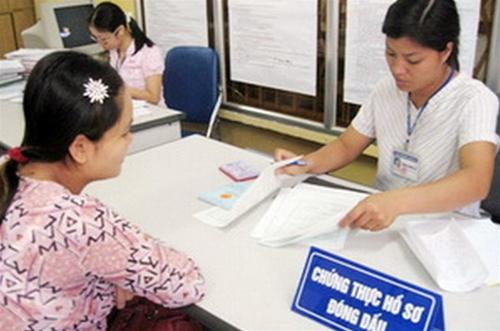 Chứng thực bản sao từ bản chính các văn bản, giấy tờ bằng tiếng Việt