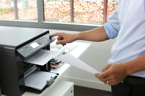 Xác nhận chuyển nhượng máy photocopy màu, máy in có chức năng photocopy màu
