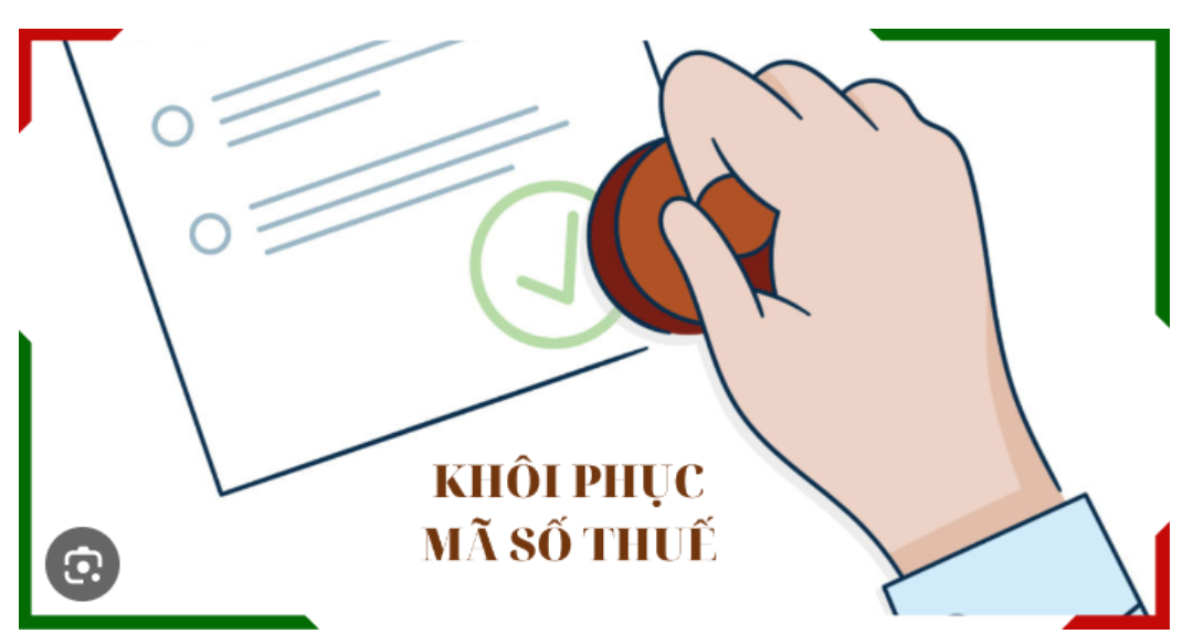 Thủ tục khôi phục mã số thuế