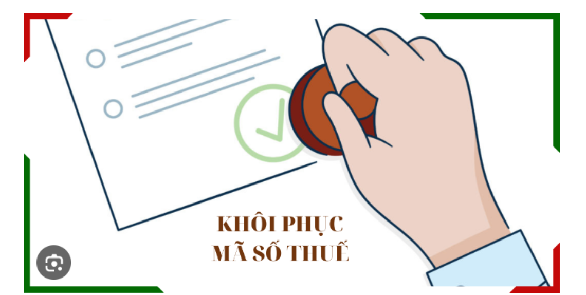 Thủ tục khôi phục mã số thuế